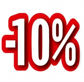 10% last minute discount