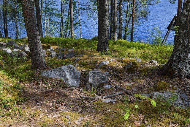 Savonranta remainder of a medieval fort