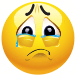 uitschrijven nieuwsbrief smiley cry